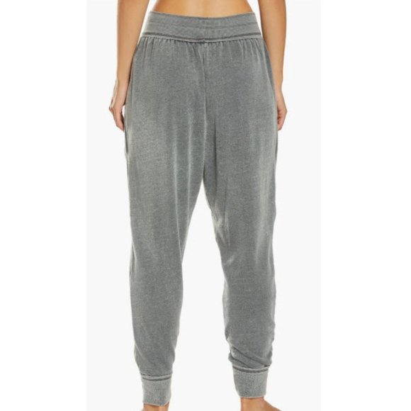 Free People Charcoal Meadowbrook Harem Pants - Picture 2 of 7